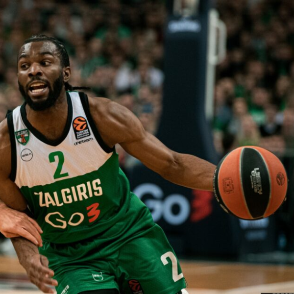 The fantastic performance by Evans led Žalgiris to a last-minute drama in Valencia